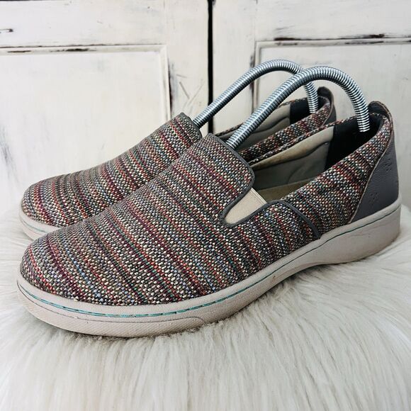Dansko Colorful Belle Canvas Slip on Comfort Shoes Casual Womens EU41 US10 - Picture 1 of 8